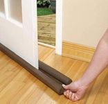 HOTCORNER PVC Door Guard 39 Inches Gap Filler for Door Bottom Seal Strip - Sound-Proof, Reduce Noise, Energy Saving Door Stopper for Reduce Door Dust, Insects Protector (Brown) (Pack of 5)