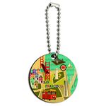 Graphics And More Key Chain For Men