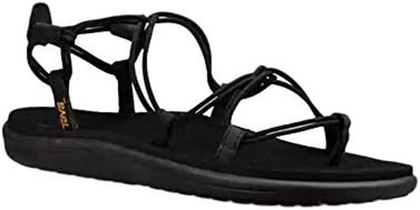 Teva Women’s Voya Infinity Sandal, Black, US 8