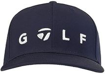 TaylorMade Golf Standard Lifestyle Logo Hat, Navy, Medium