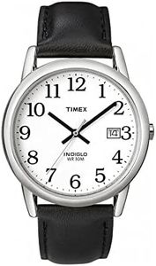 Timex Easy Reader 35 mm pour homme avec bracelet en cuir