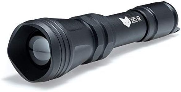 Nightfox XB5 Infrared Torch | IR Illuminator for Night Vision Devices | 5W OSRAM 4715AS LED | Rapid Focus & Dimmer Switch