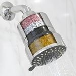 Purifit Shower Filter for Hard Water with Shower Head | Water Softener for Bathroom | Reduces Hair Fall, Dry Skin & Chlorine | 3 Spray Modes | Multi-Flow Shower Filter
