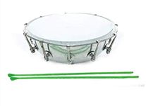 SM Sai Musical Steel Dhol Tasha Drum with Stick