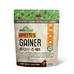 Athlete's Gainer Protein Powder, Natural Chocolate Flavour, 2.5 kg | Vegan and Non-GMO(Packaging May Vary)