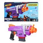 Nerf Fortnite Smg-E Blaster -- Motorized Dart Blasting -- 6-Dart Clip, 6 Nerf Elite Darts -- Toys For Kids, Teens & Adults, Outdoor Toys For Boys And Girls Ages 8+,Multicolor