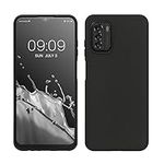 kwmobile Case Compatible with Nokia G60 5G Case - Soft Slim Protective TPU Silicone Cover - Black