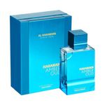 Al Haramain Amber Oud Aqua Dubai 100ml Parfum Spray | Women Eau de Perfume | Long-Lasting Arabic Perfume for Women & Men | Luxury Oud Perfume | Fresh Fruity Fragrance with Amber & Musk | Made in UAE