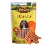 Barkbutler x Dogfest Turkey Slices, Dog Treats-90g |100% Natural|0% Artificial Flavors, Colours or Preservatives|#1 Ingredient is Meat|Human-Grade|for All Adult Breeds