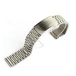 MSEURO Watchband Silver Stainless S