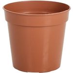 GardenersDream Lightweight Terracotta Plastic Plant Pots, Easy Release, Weather-Resistant - Suitable for Indoor and Outdoor Use, Available in Large and Small Sizes for Flowers, Plants, and Herbs