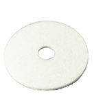 3M Floor Polisher Pad - White Super 4100 - 11 inch - 5 Pads per case - Commerical Polishing