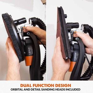 Evolution Drywall Sander R225DWS-T – Lightweight Electric Wall Sander