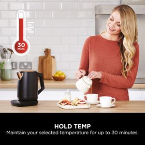 Ninja Temperature Control Kettle, 1.7L – Black