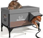 Heated Cat House for Outside,Extrem