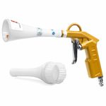 Lodintech Air Blow Gun Car Detailing Tool Air Gun Interior Car Cleaning Kit Air Blower for Car Detailing Auto Detailing (Air Car Cleaning Gun)