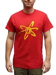 Jimmy Neutron T-Shirt Costume-Mens Large Red