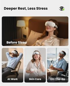 Bob and Brad EyeOasis 3 Eye Massager – Heat & Vibration Therapy