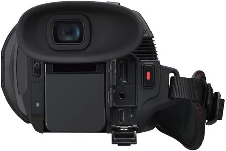 Panasonic 4K 60p Professional Camcorder – 25mm Wide Lens, 24x Zoom, Black