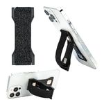 LOVEHANDLE PRO Premium Phone Grip - Magnetic Phone Mount and Kickstand - Black Glitter