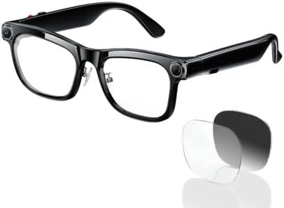 KAIGERR AI Smart Glasses,13MP Camera, 20H Battery, ChatGPT Translations