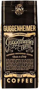 Guggenheimer Supreme Cafe Molido Arabica y Robusta (500 g) Cafe Molido Natural para Cafetiere y Cafeteras de Espresso - Café Molido Espresso 2 x 250 g