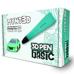 MYNT3D - MP033-GN Basic 3D Pen, 1.75mm ABS and PLA Compatible 3D Printing Pen