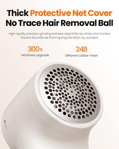 GAIATOP Rechargeable Fabric Shaver – White Lint Remover