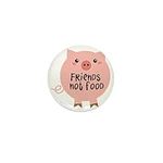CafePress Friends Not Food 1" Round
