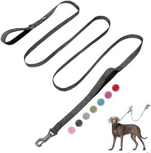 Fida 10 FT Heavy Duty Dog Leash, Dual Padded Handles for Medium Large Dogs