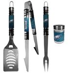 NFL Siskiyou Sports Fan Shop Philadelphia Eagles 3 pc Tailgater BBQ Set and Season Shaker One Size Team Color