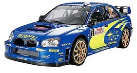 TAMIYA TMYTAM24281 Subaru 24281 1:24 Impreza WRC Monte Carlo 2005-Model Building, Hobby, Crafts, Gluing, Kit, Plastic Model Making, Mittel