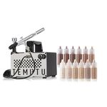 Temptu S-One Premier Airbrush Kit: Airbrush Makeup Set for Professionals