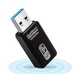 USB WiFi Adapter, 1300Mbps Dual Ban