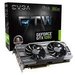 EVGA GeForce GTX 1080 FTW GAMING ACX 3.0, 8GB GDDR5X, RGB LED, 10CM FAN, 10 Power Phases, Double BIOS, DX12 OSD Support (PXOC) Graphics Card 08G-P4-6286-KR