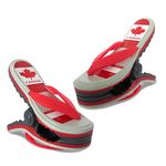 SolClip Flip Flop Canada Beach Towel Clips Pinces à Serviette de Plage (Set of 2 clips), Red White