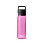 YETI Yonder 750 ml/25 oz Water Bottle with Yonder Chug Cap, Power Pink