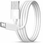 USB-A to Micro USB Fast Charging Cable, 480Mbps Android Charger Compatible with Smartphones, MP3 Players, GPS, Printers, Digital Cameras PS4 | Supports Quick and Efficient Data Syncing (2m, White)