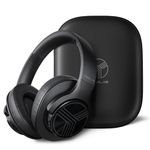 TREBLAB Z2 - Bluetooth Headphones Over Ear | 35H Battery Life | Active Noise Cancelling Headphones with Microphone | Wireless Headphones for Work, Travel, TV, PC, Phone Calls