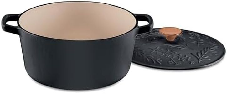 Cuisinart, Earth & Essence 5 Qt. Casserole with Cover - Rosemary & Thyme, CI650-25RTMBK