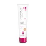 Andalou Naturals 1000 Roses CC Color + Correct Sheer Tan SPF 30, 2 fl. Oz., 59.1 ml (Pack of 1)