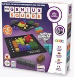 The Happy Puzzle Company The Genius Square Game - 62,208 Puzzle Challenges for Friends and Family Board Game Night - Logic STEM Educational Learning Resources - Adults & Kids Smart Games Ages 6+