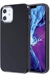 MONCA Gravity Phone Case for iPhone 12/ 12Pro, Anti Gravity Pluto Case That Sticks to Anything Sticky Magic Nano Suction AntiGravity Goat Case for iPhone 12/ 12Pro (12/12P) Black