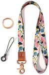 SENLLY Neck Lanyard Strap for Keys, Original Pattern Design ID Badge and Keychain Holder