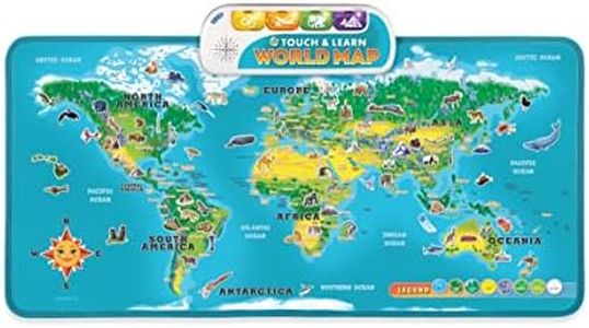 LeapFrog Touch & Learn World Map - Interactive Map, World Map - 615703 - Multicoloured