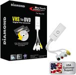 Diamond Multimedia VC500MAC USB 2.0 One Touch Vhs to DVD Video Capture Device with Easy to Use Software, Convert, Edit and Save to Digital Files for MacOS