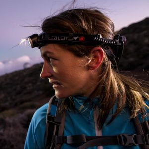 Ledlenser Rechargeable Headlamp – H7R.2, Adjustable Brightness