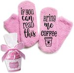 Luxury Coffee Socks with Cupcake Gi