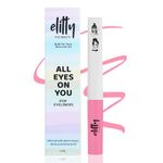 Elitty Crossbow | Pink Coloured Intense Waterproof Liquid Eyeliner (Matte Finished) | Lasts Upto 12hrs | Smudge Proof, Witch Hazel Infused, Quick Drying - 4ml