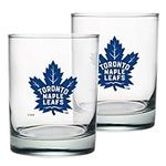 Toronto Maple Leafs Rocks Glass Set